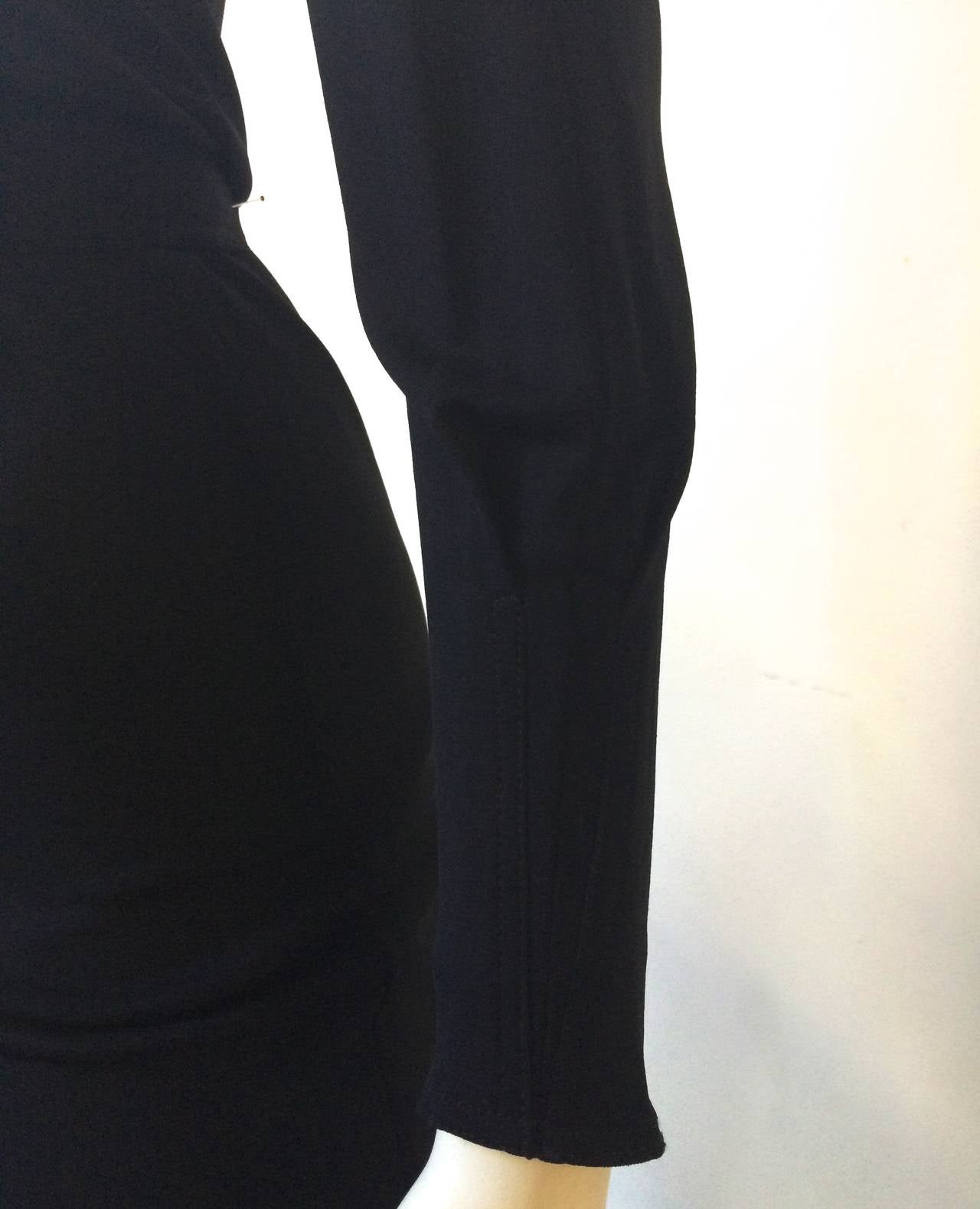 Women's Jean Muir for Neiman Marcus Black Dress with Belt 