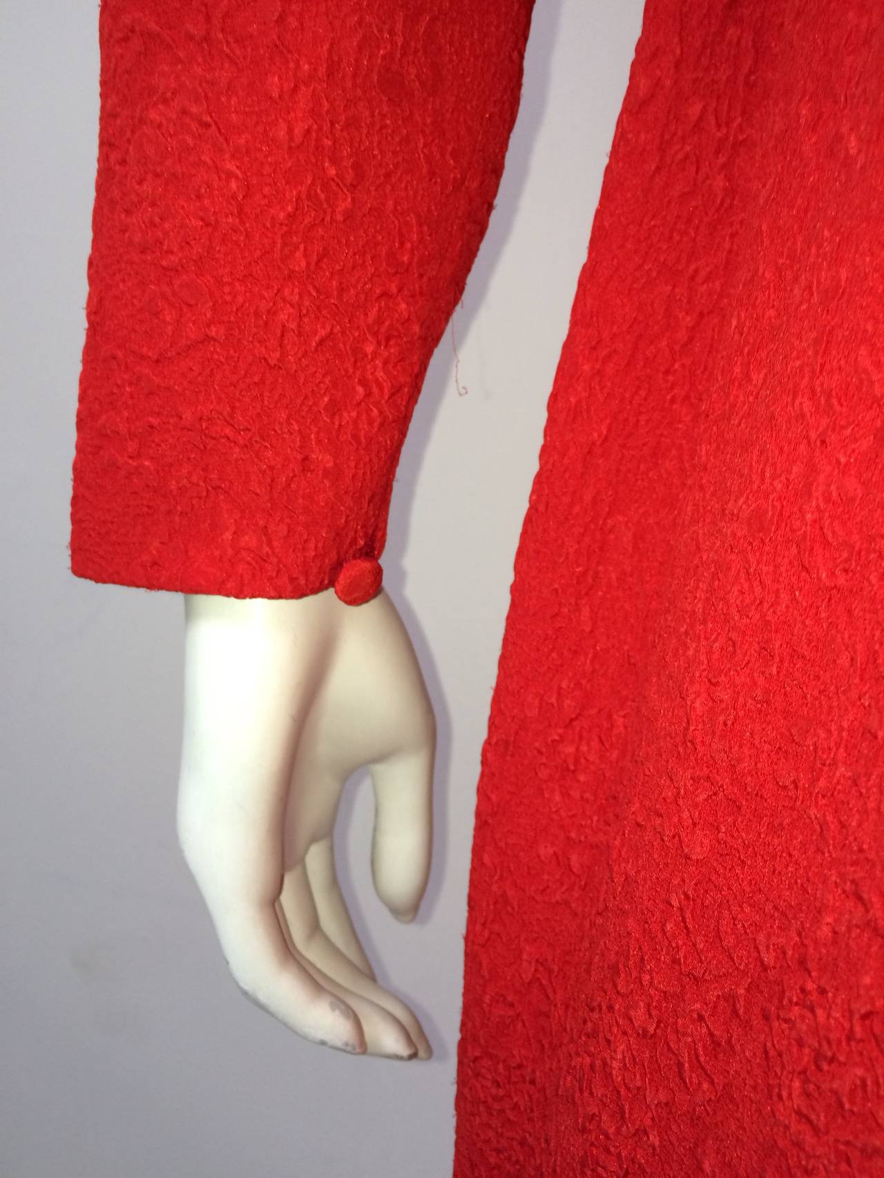 Women's SALE Carolina Herrera for Bergdorf Goodman 80s silk dress size 10/12.