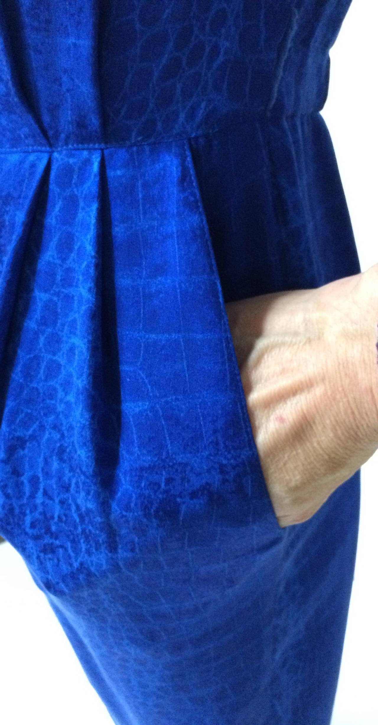 Ungaro Parallele Paris 80s silk dress size 6. In Excellent Condition In Atlanta, GA
