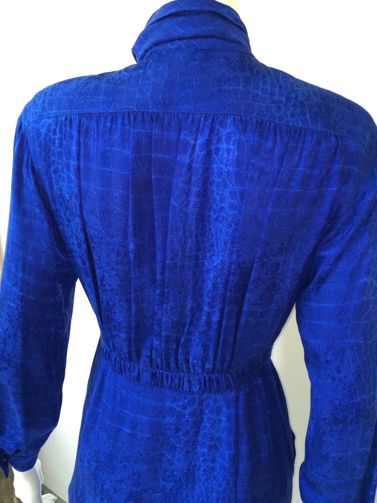 Ungaro Parallele Paris 80s silk dress size 6. 1