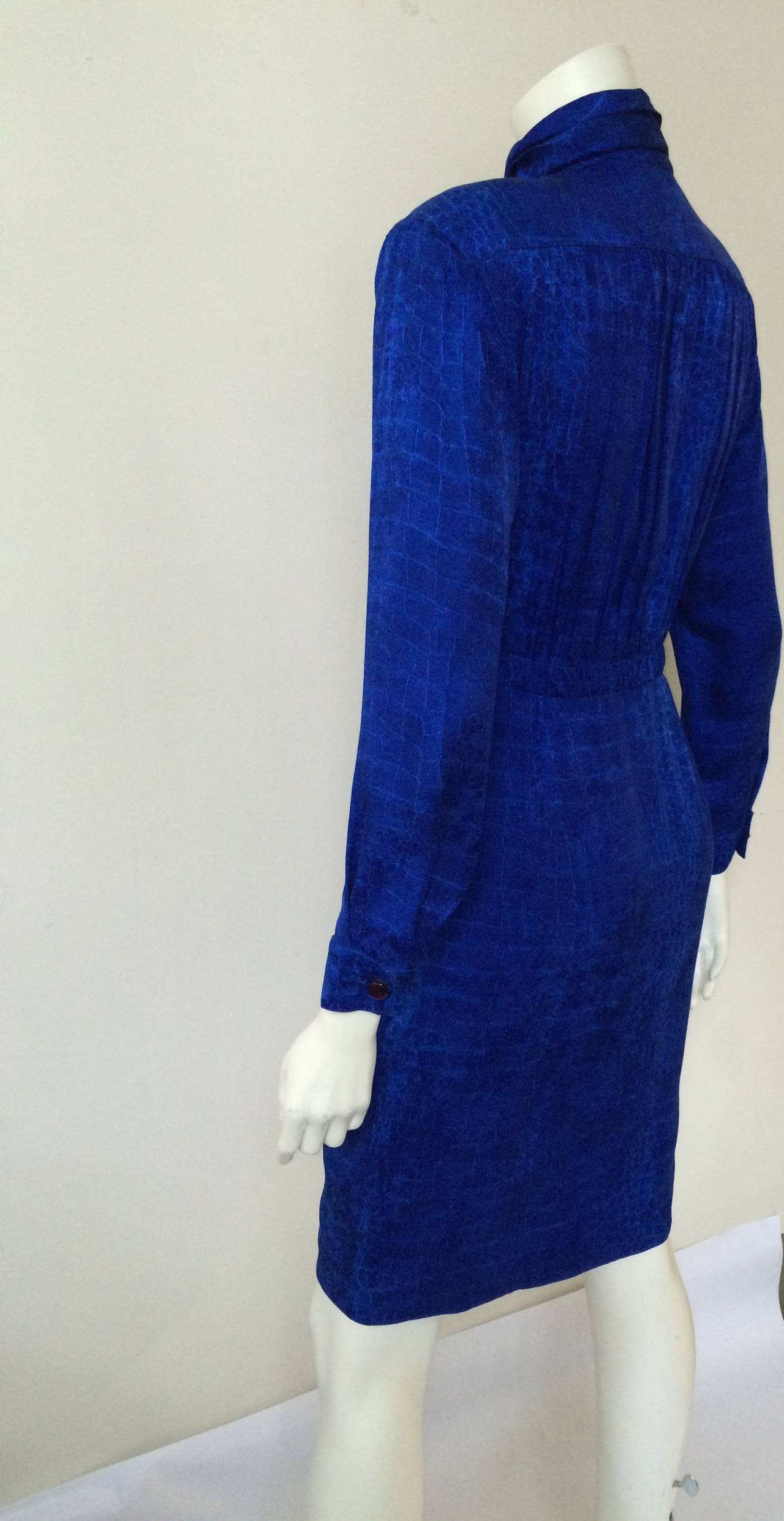 Ungaro Parallele Paris 80s silk dress size 6. 3