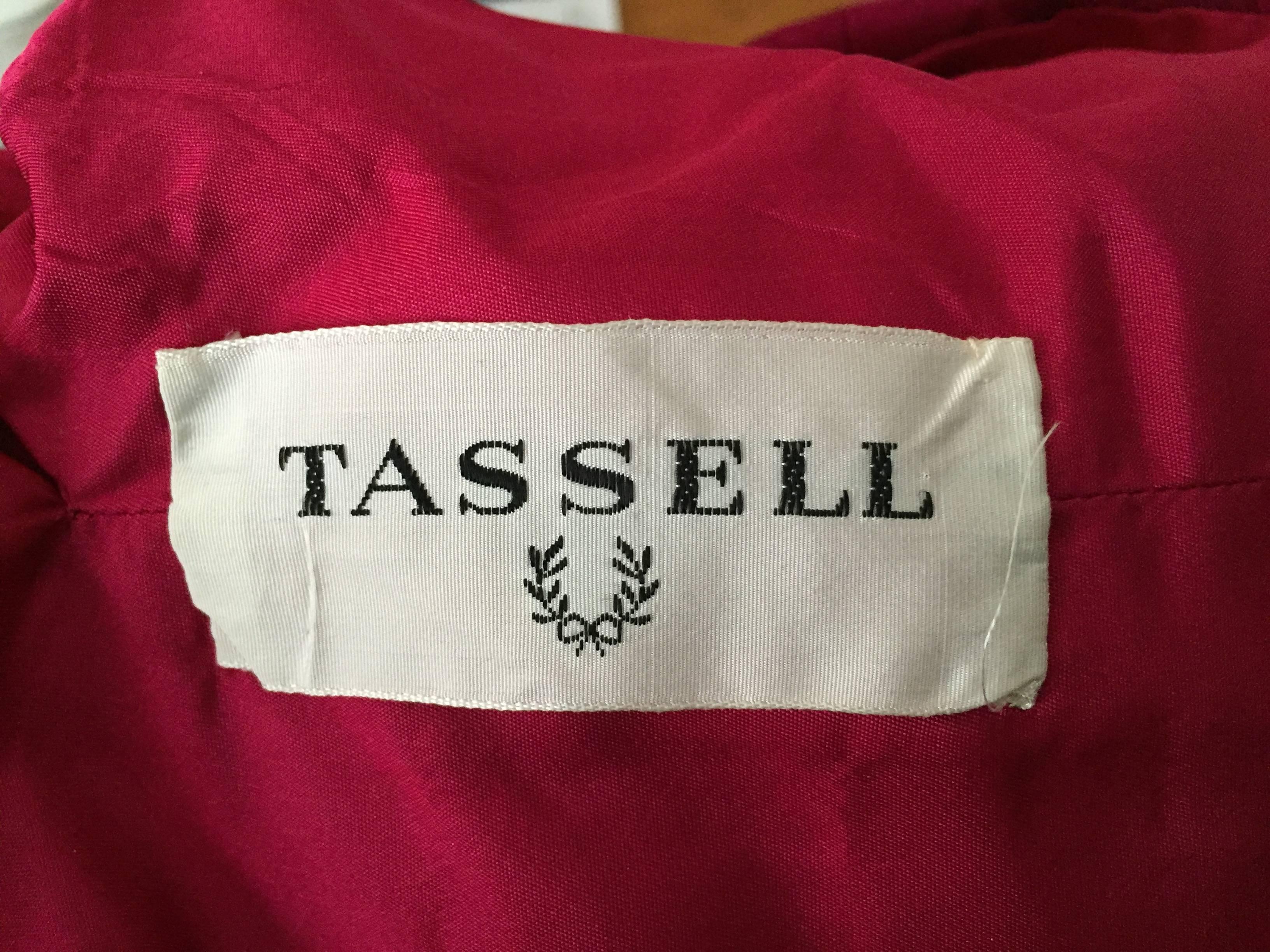 Gustave Tassell 1958 evening gown with jacket size 14. For Sale 5