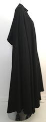 Guy Laroche Black Wool Cape
