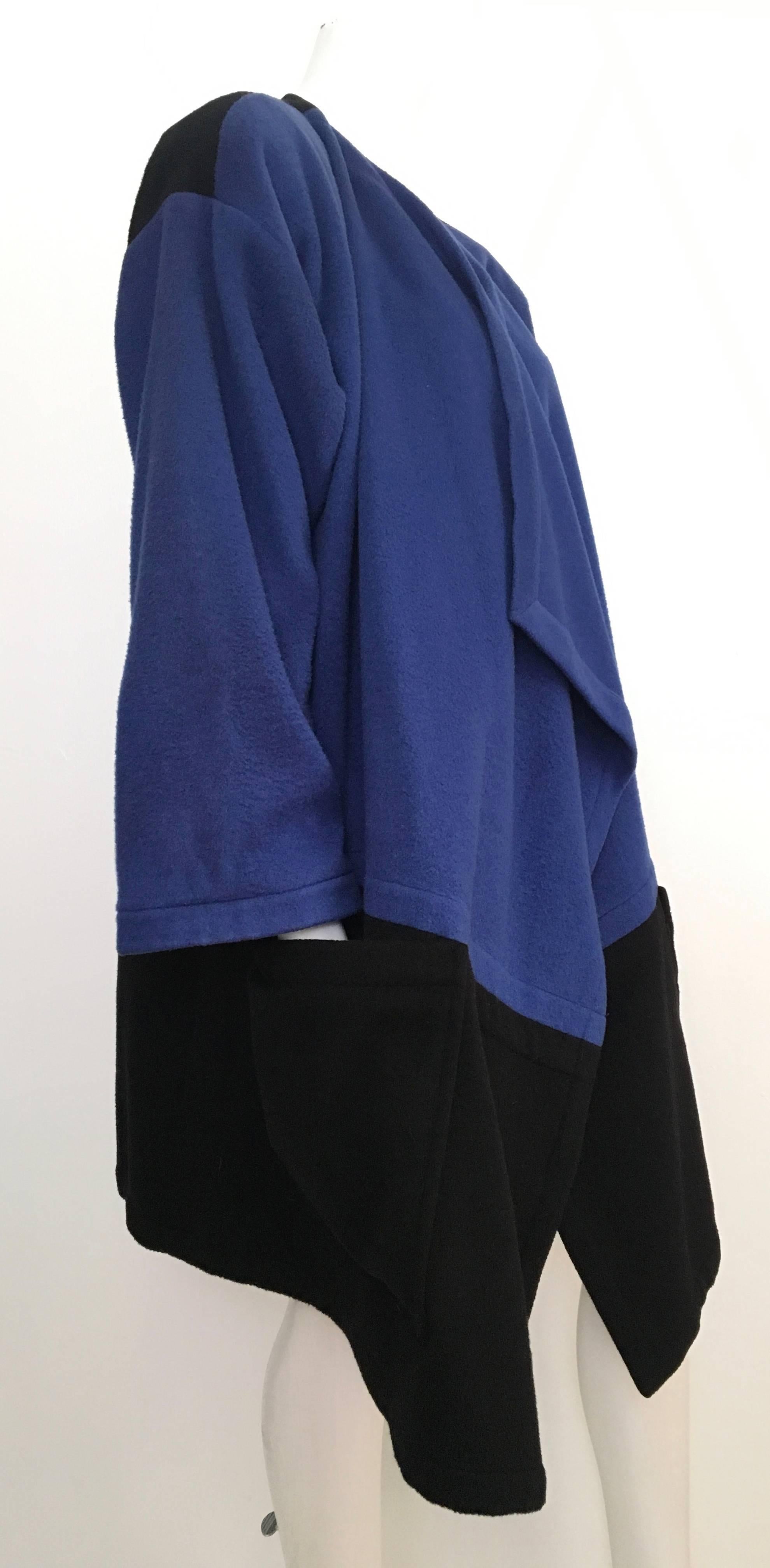 Women's or Men's Patrick Kelly Paris Cashmere Coat Size 8 / 10 