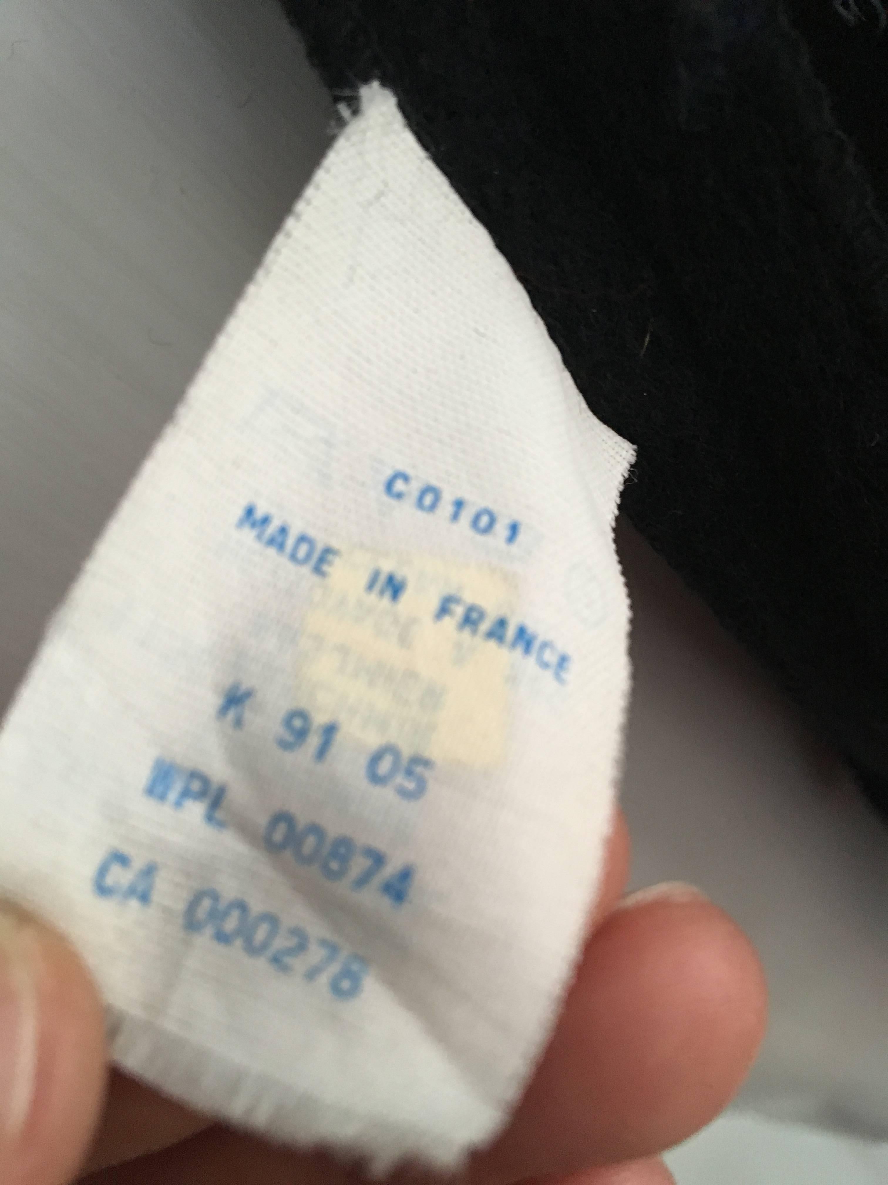 Patrick Kelly Paris Cashmere Coat Size 8 / 10  4