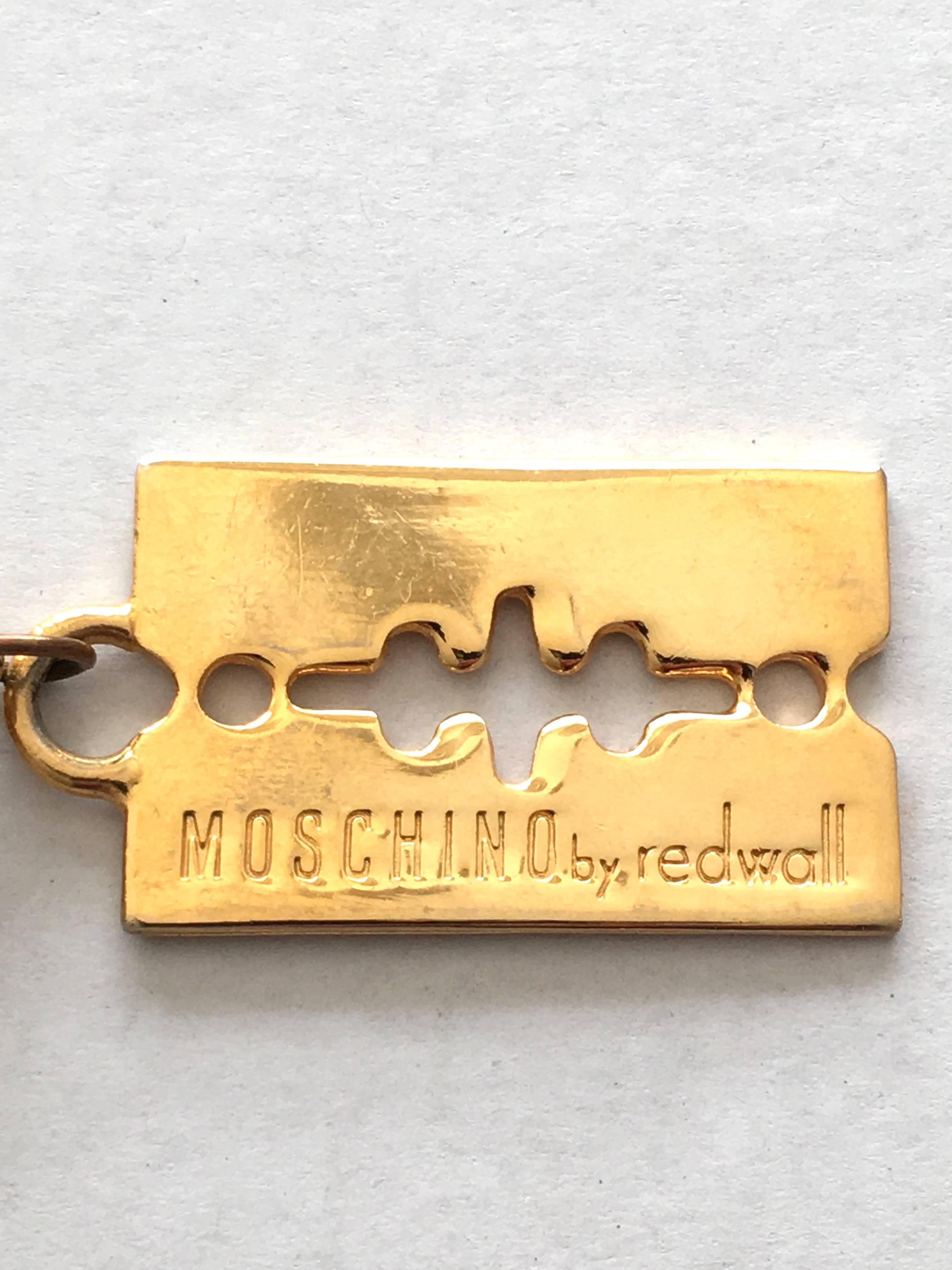 razor blade earrings