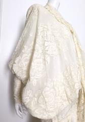 Norma Kamali 1984 Lace Wedding Gown Size 10.