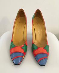 Charles Jourdan Leather Pumps