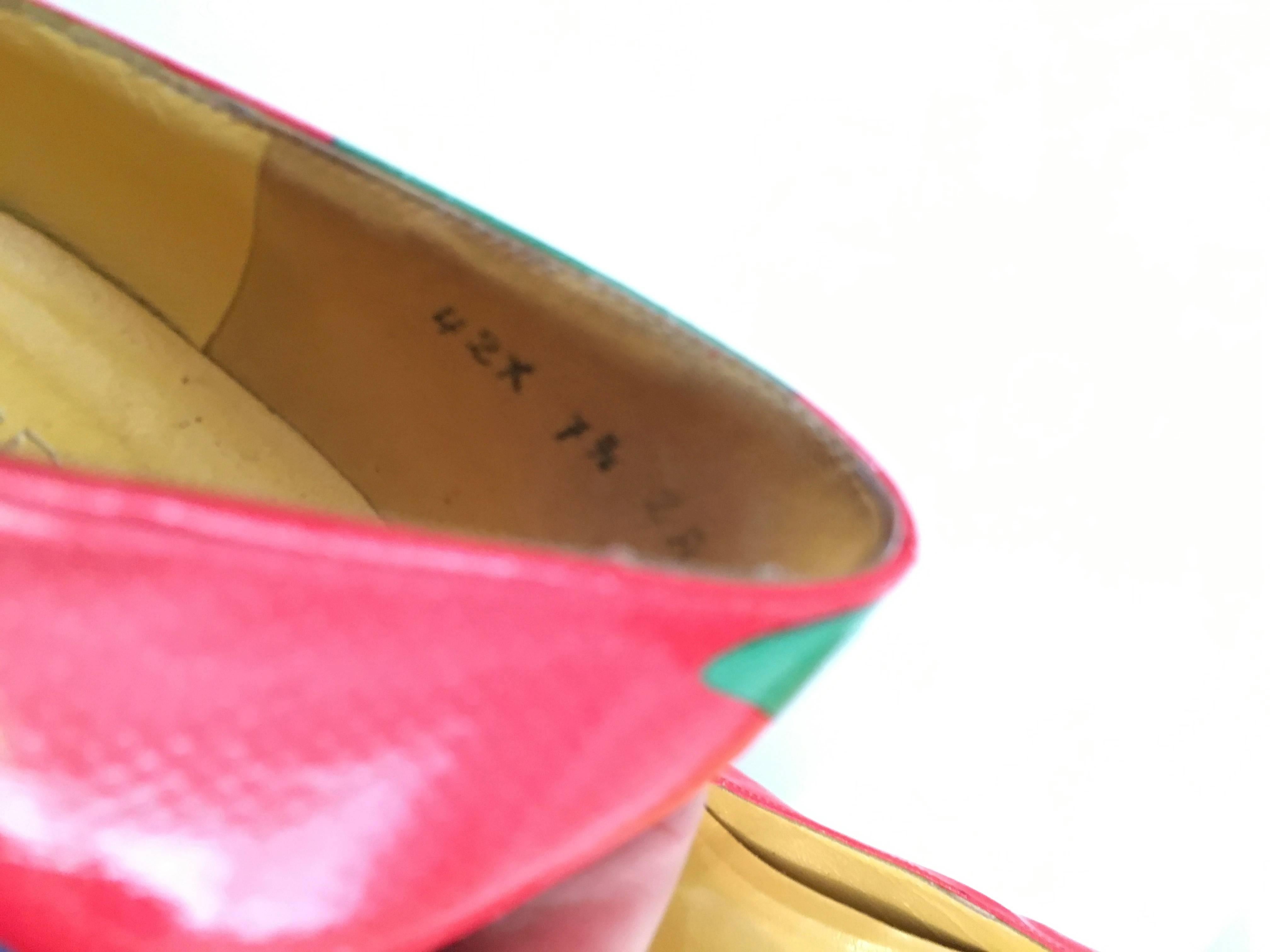 Charles Jourdan Leather Pumps   For Sale 3