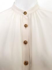 Yves Saint Laurent Silk Blouse Size 6, 1990s
