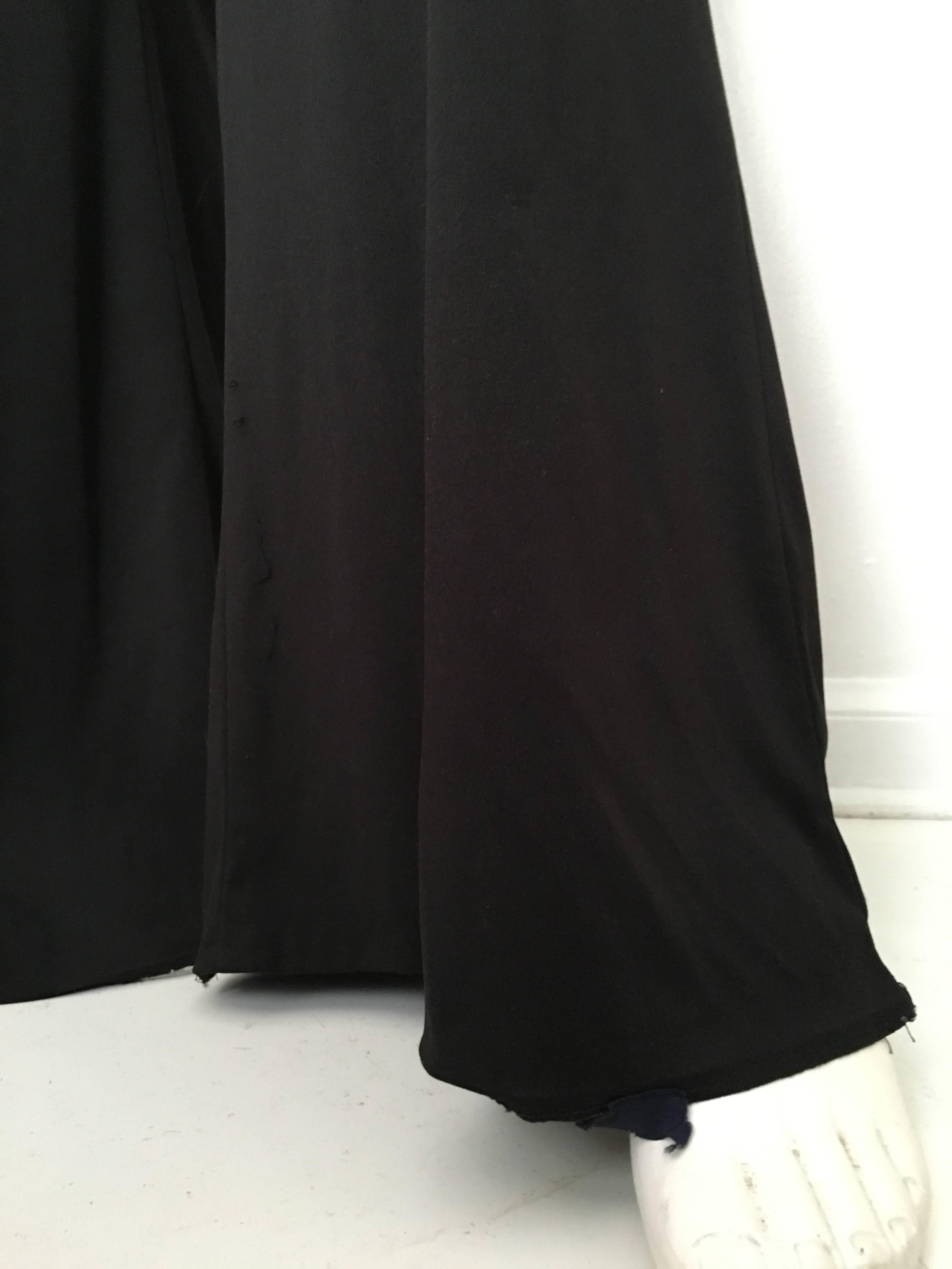 Teena Paige 1960s Black Jumpsuit 4 / 6.  In Good Condition For Sale In Atlanta, GA