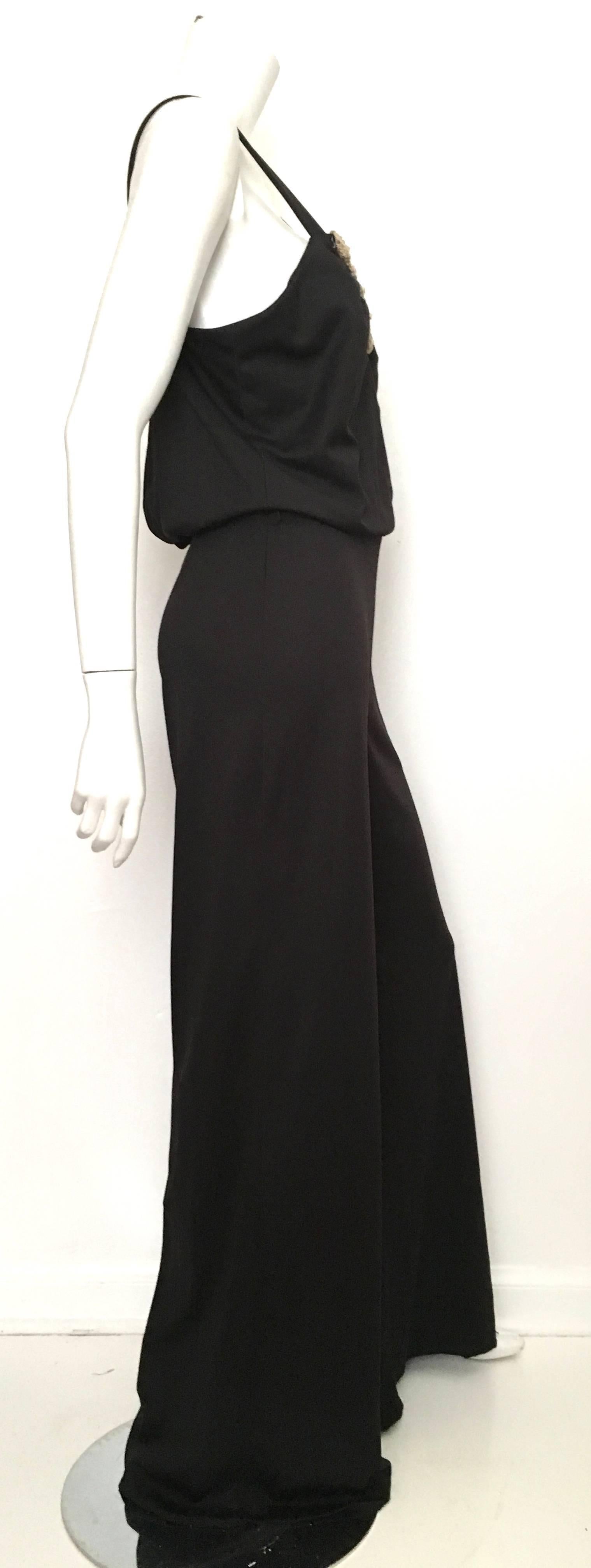 Women's Teena Paige 1960s Black Jumpsuit 4 / 6.  For Sale