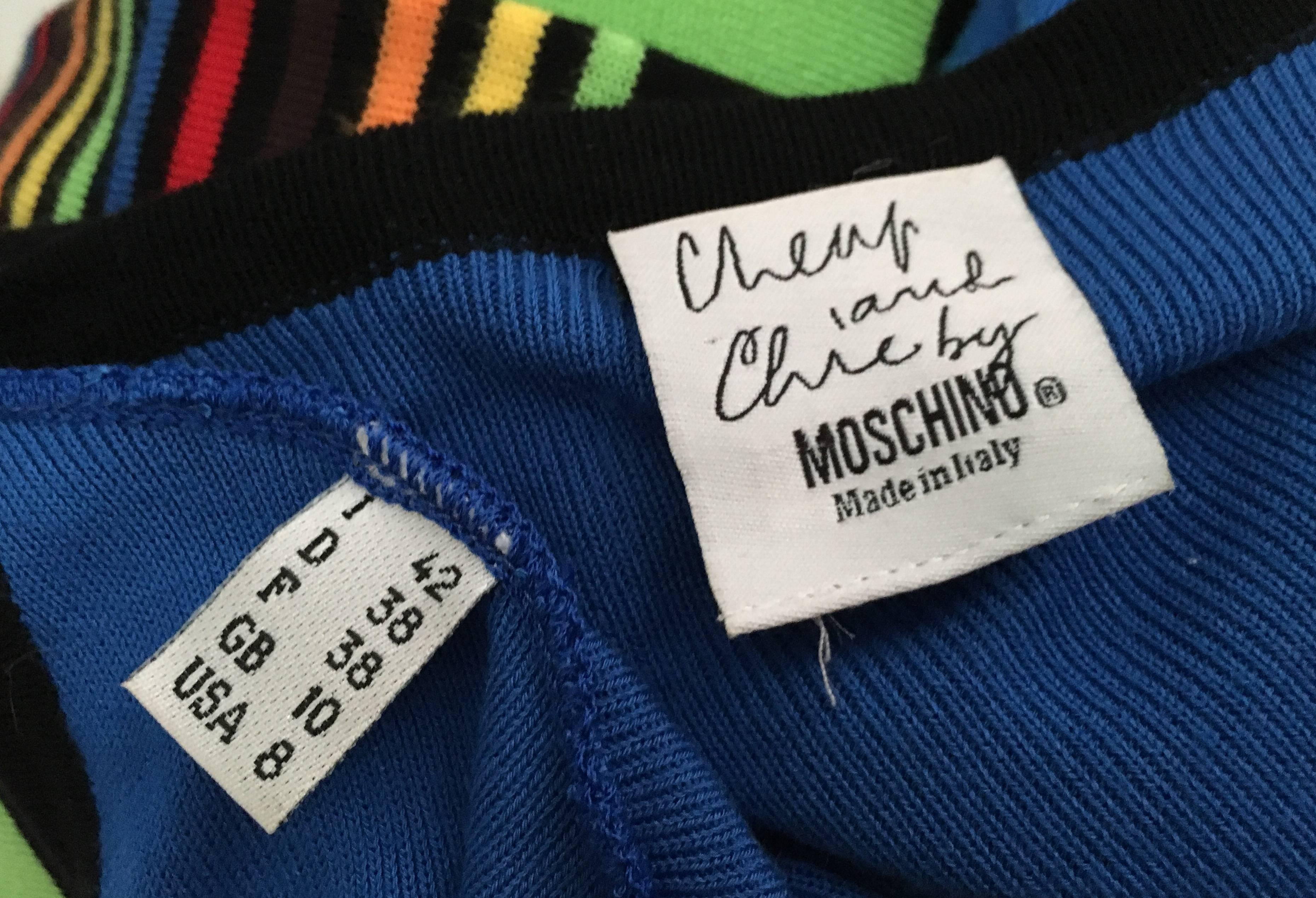MOSCHINO Maxi Knit Dress & Duster Size 6. 3