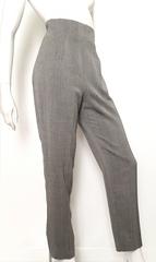 Balenciaga 1987 Herringbone High Waisted Pants Size 4.