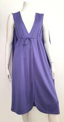 Stephen Burrows 1970s Cape Disco Dress With Pockets Size 4/6.