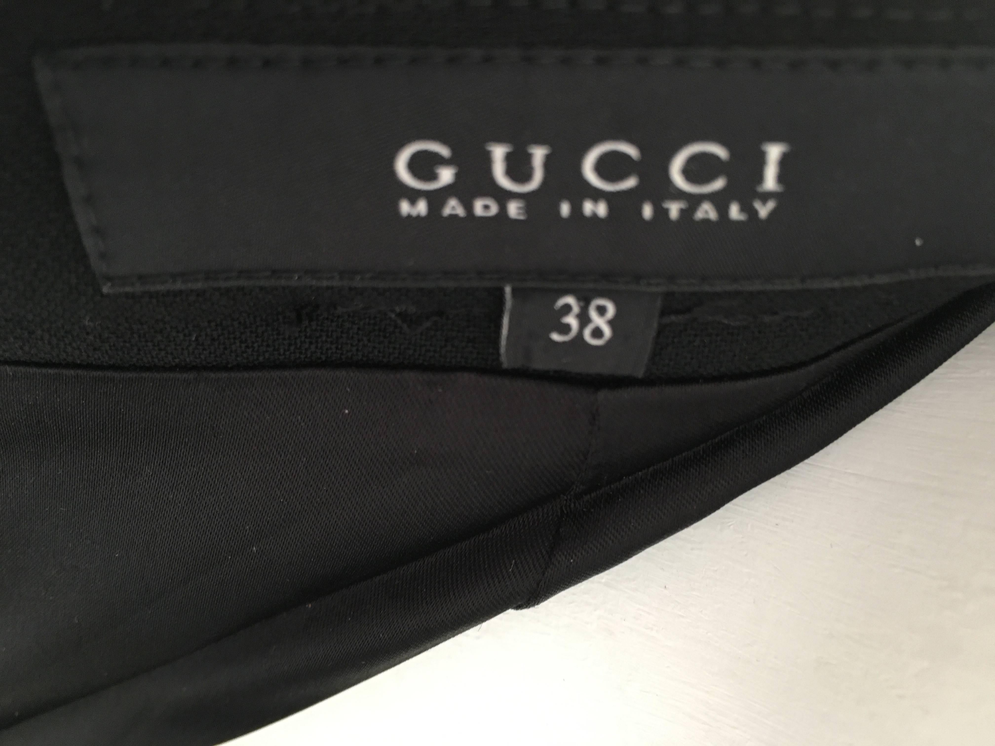 Gucci Black Pencil Skirt Size 4 / 38. For Sale at 1stDibs | gucci ...