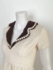 Oscar de la Renta Cotton Dress with Pockets Size 2.