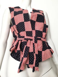 Dior Monsieur Cotton Patchwork Vest Size Ex-Large.