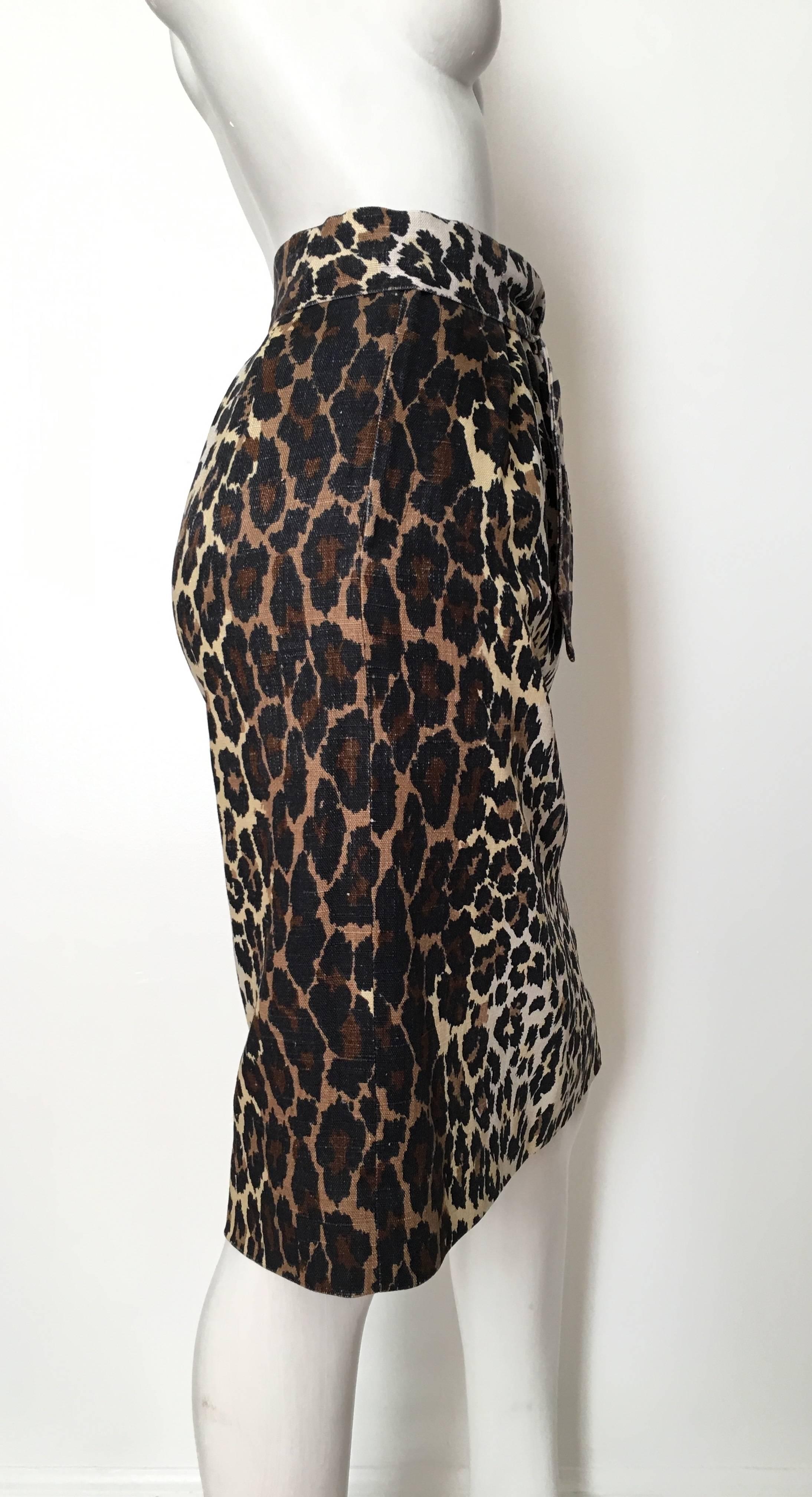 cheetah print skirts