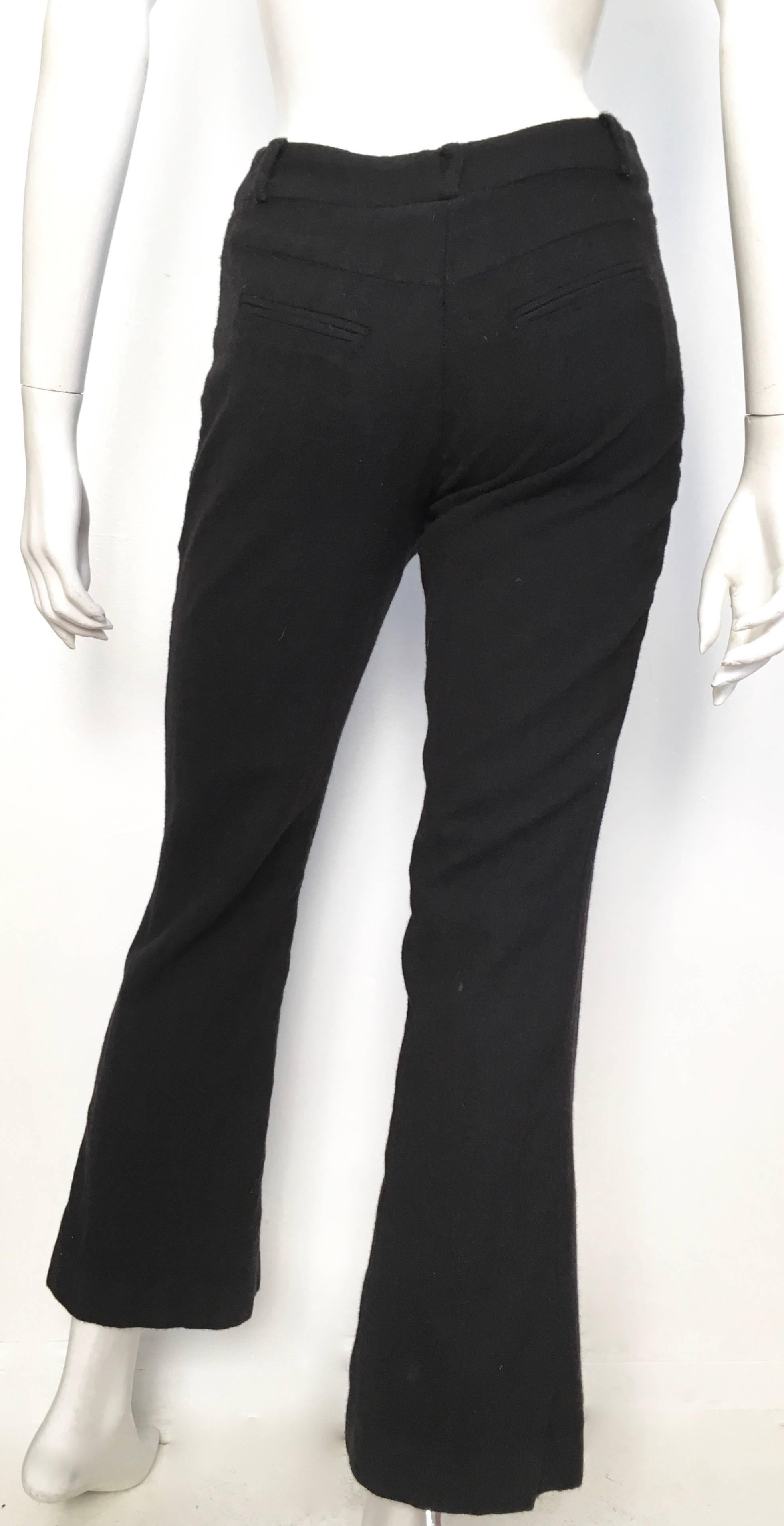 Women's or Men's Dior Black Wool Pants  For Sale