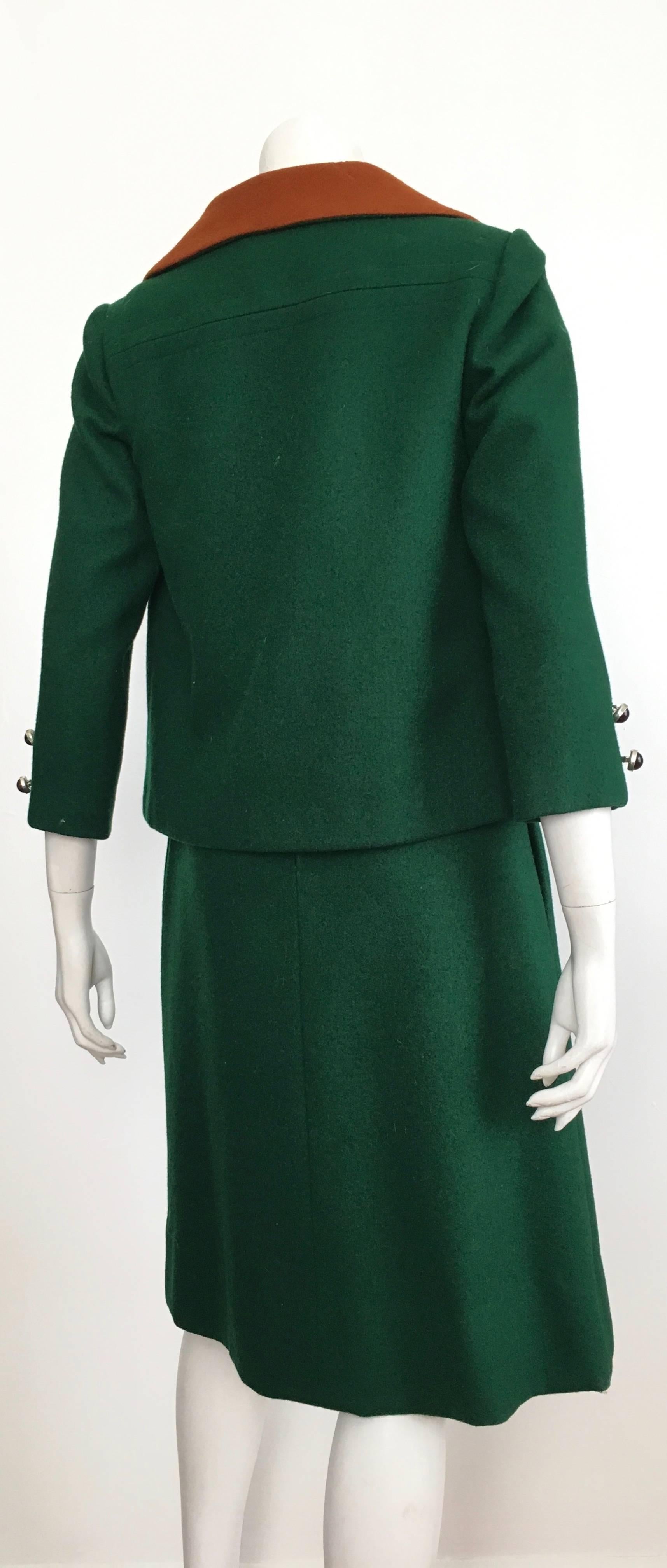 Women's or Men's Pattullo-Jo Copeland Wool Jacket & Dress with Pockets Size 6/8. For Sale