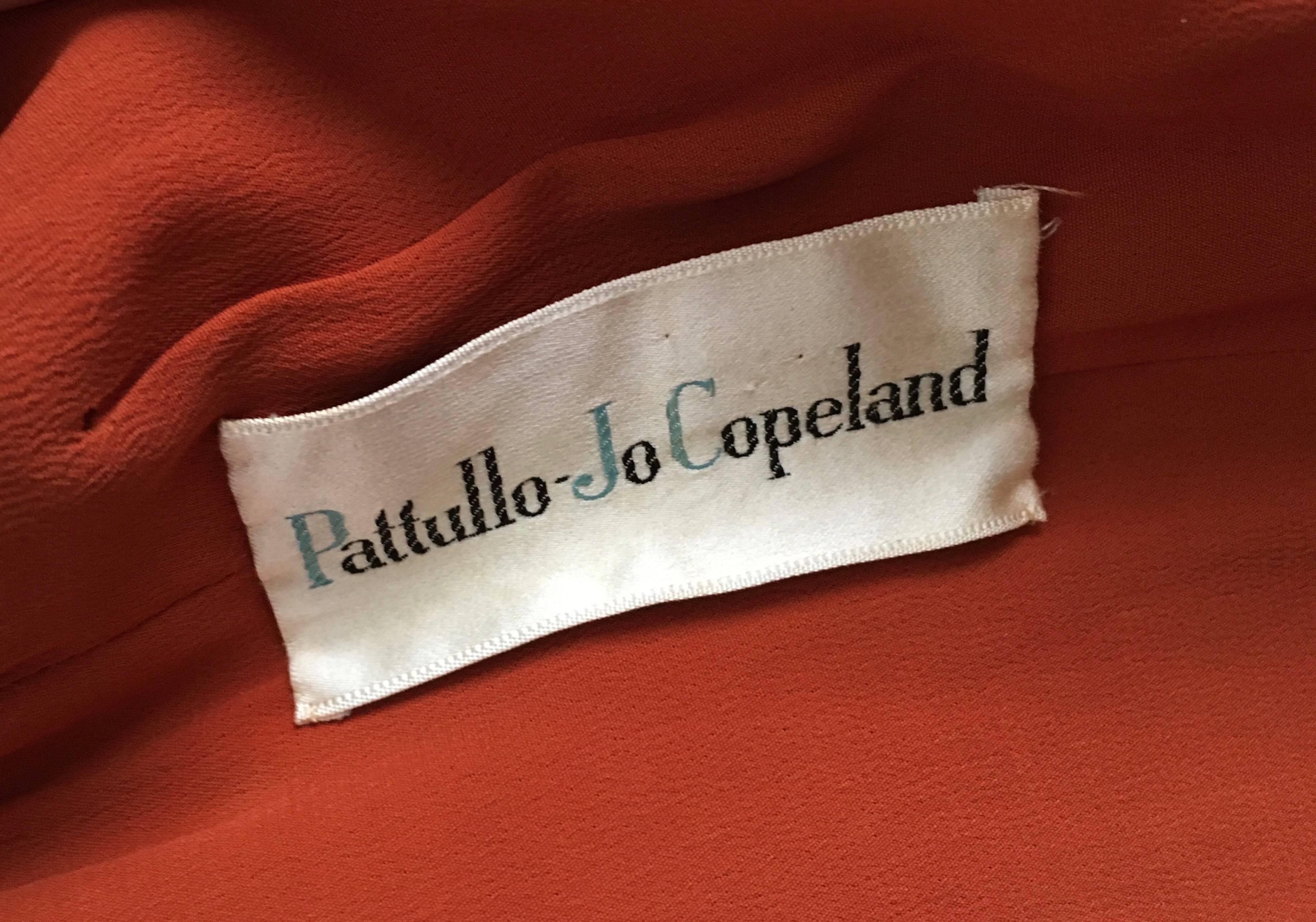 Pattullo-Jo Copeland Wool Jacket & Dress with Pockets Size 6/8. For Sale 5