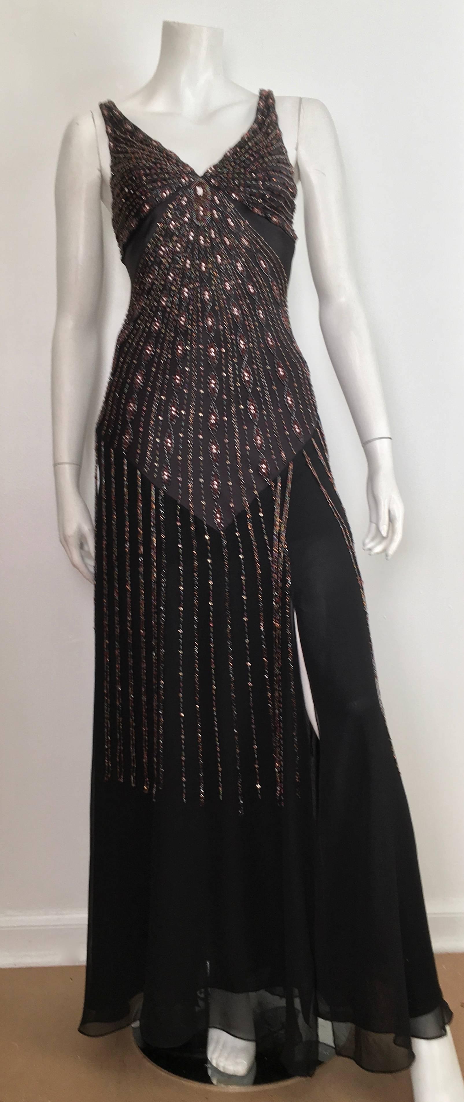 sue wong nocturne beaded dress