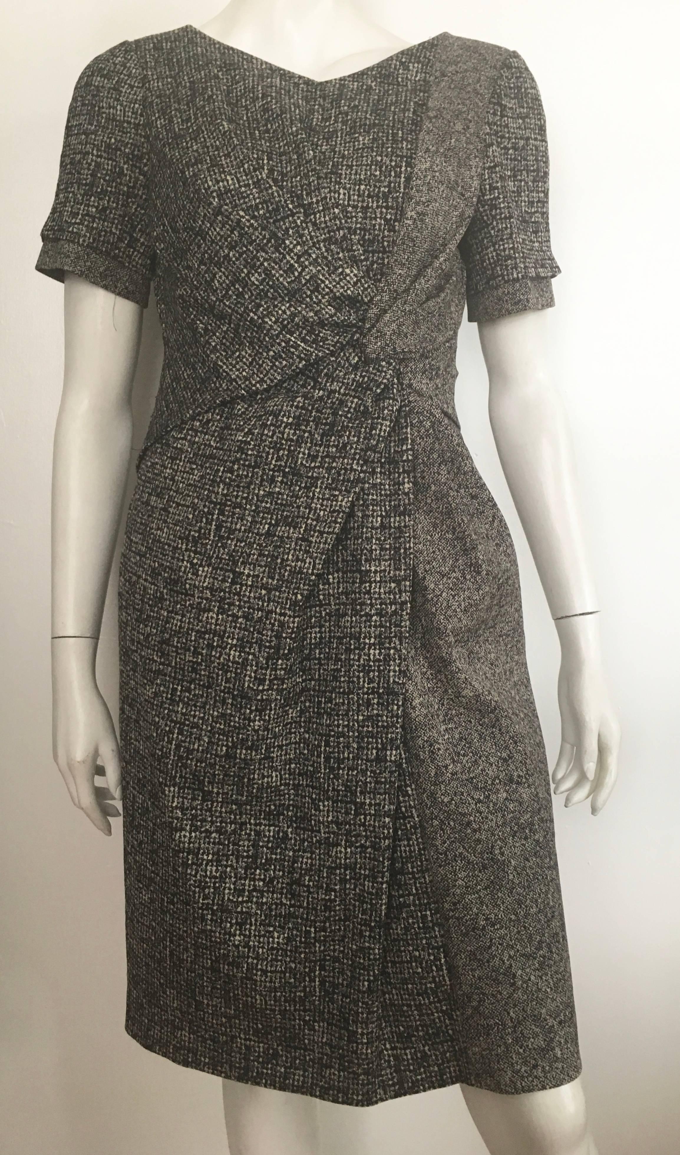Women's or Men's Paule Ka Cotton Black & Grey Casual Dress Size 10 / 12. For Sale