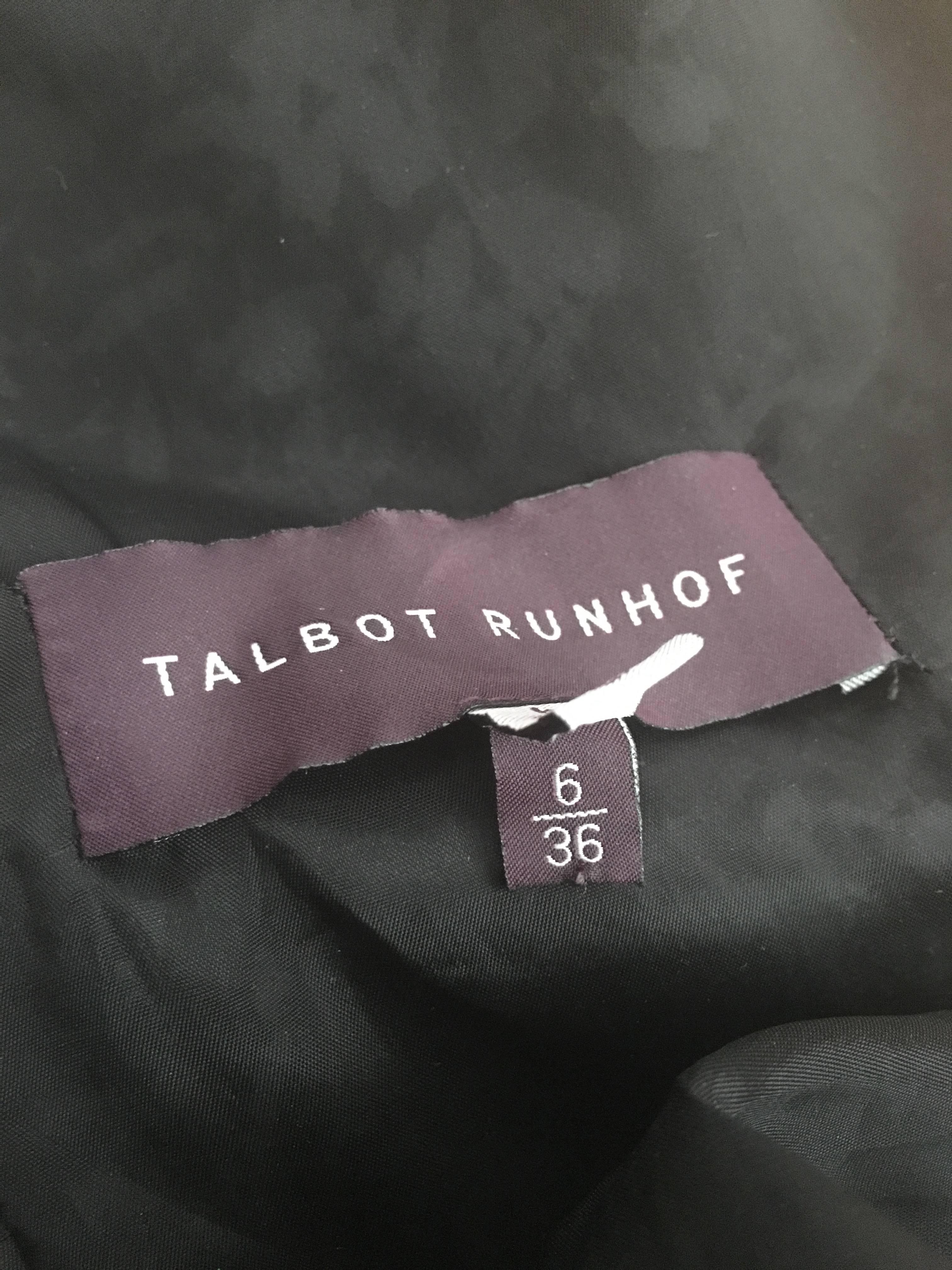 Talbot Runhof Pret Sheath Dress Size 6. For Sale 8
