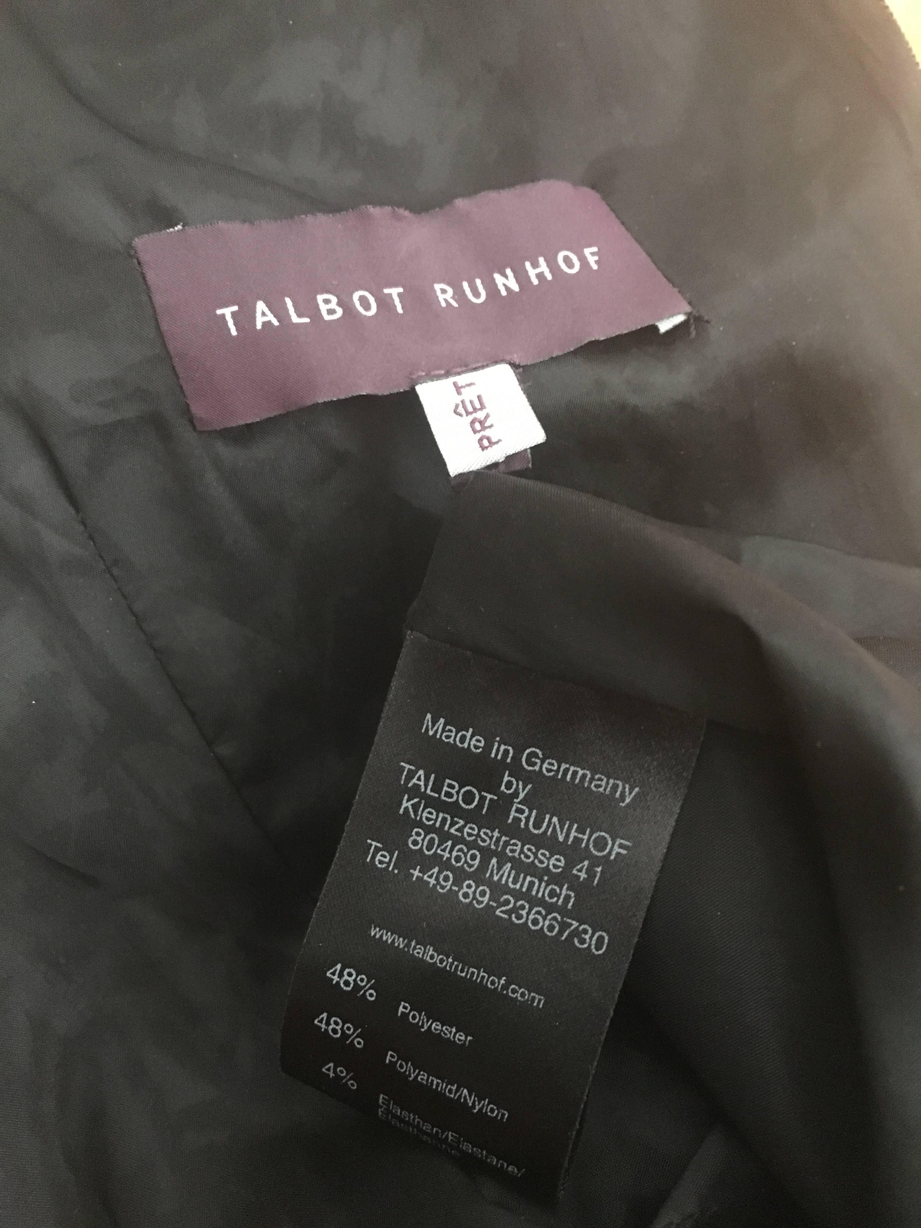 Talbot Runhof Pret Sheath Dress Size 6. For Sale 9