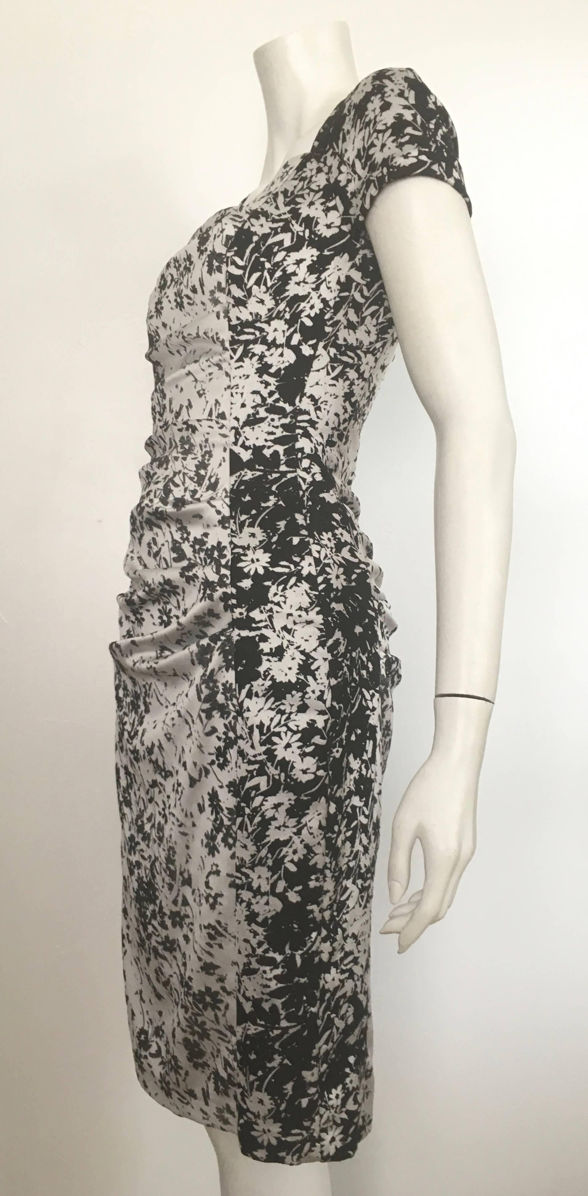 Talbot Runhof Pret Sheath Dress Size 6. For Sale 1