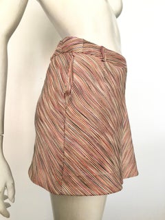 Missoni Mini Skirt with Pockets Size 6.