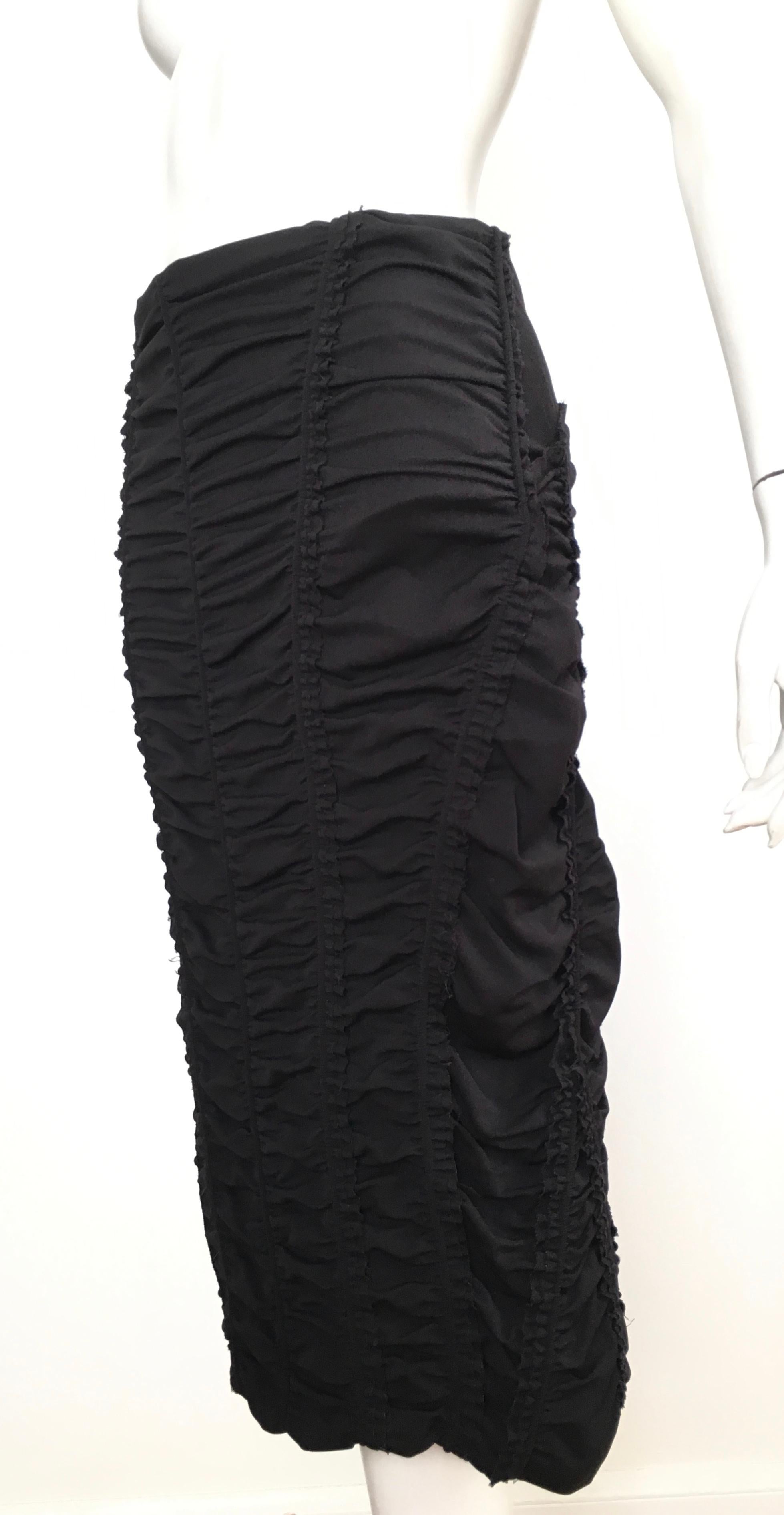 Donna Karan Black Parachute Dress Size 6. For Sale 10