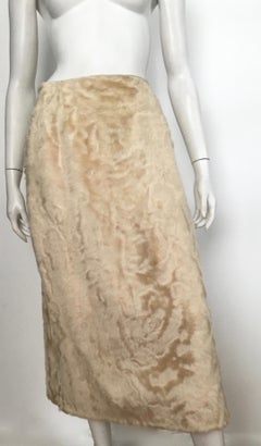 Cowhide 1980s Custom Made Skirt Size 8 / 10.