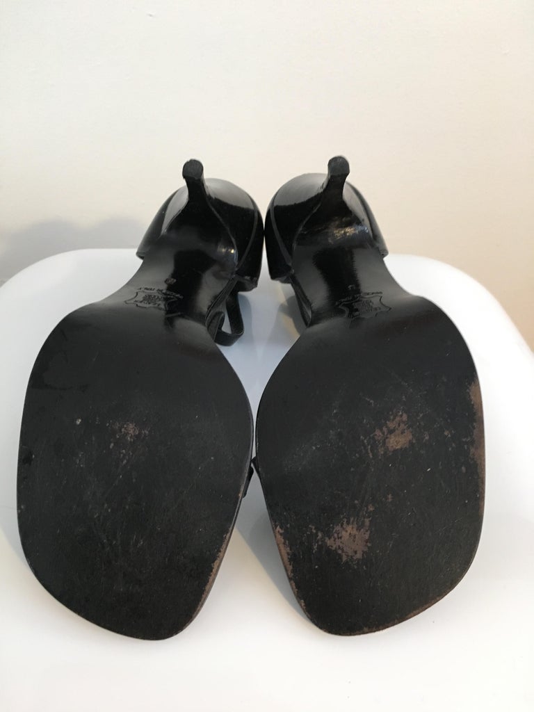 black heels ysl