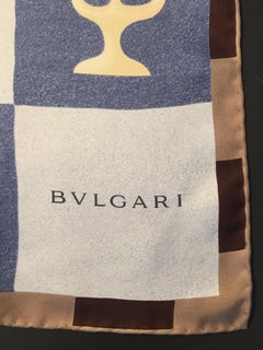 Bvlgari by Davide Pizzigoni Silk Scarf.