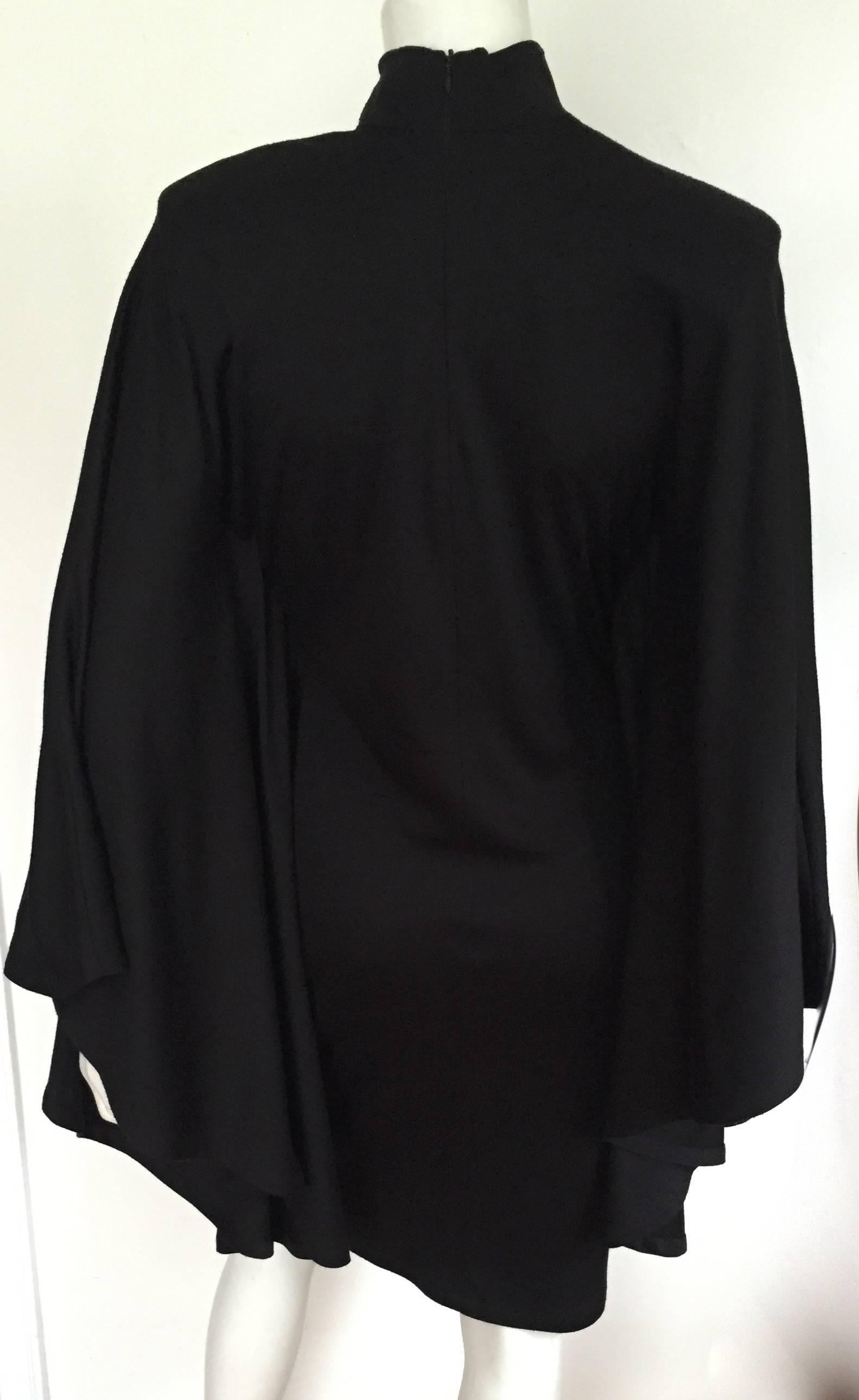 Women's Patrick Kelly Paris Black knit Dress, 1980s For Sale