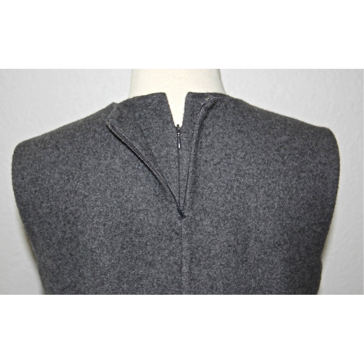 CELINE grey cashmere runway dress with knotted 'sleeves' - fall 2013 In New Condition In San Fransisco, CA