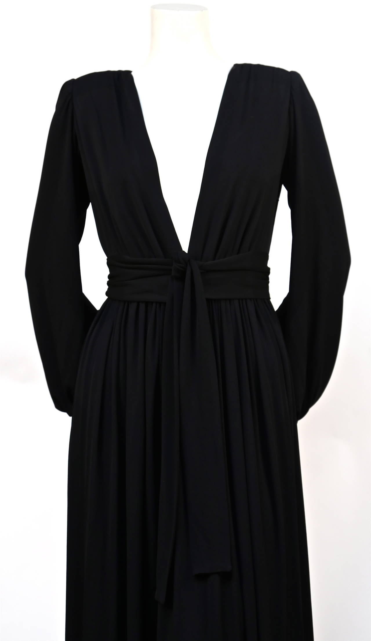 yves saint laurent gown