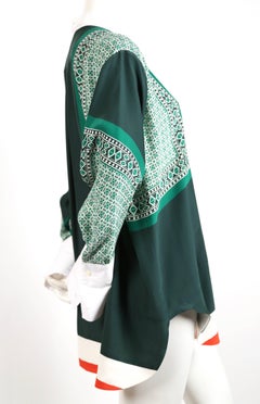 Celine by Phoebe Philo silk foulard runway shirt