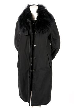 Helmut Lang vintage black astro biker coat with bondage straps, 1999