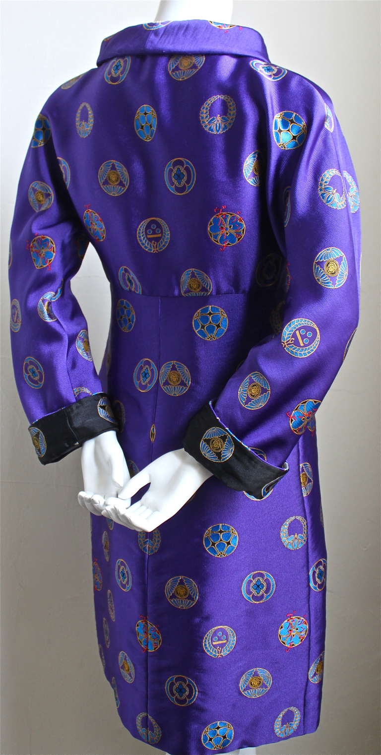 Women's 1993 ATELIER VERSACE couture silk coat