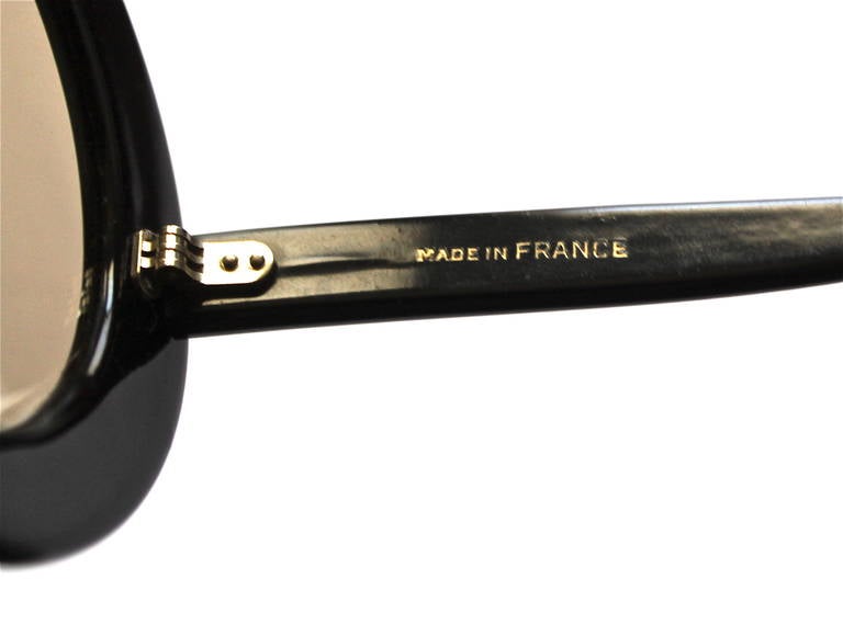 rare 1960's EMILIO PUCCI oversized round sunglasses 1