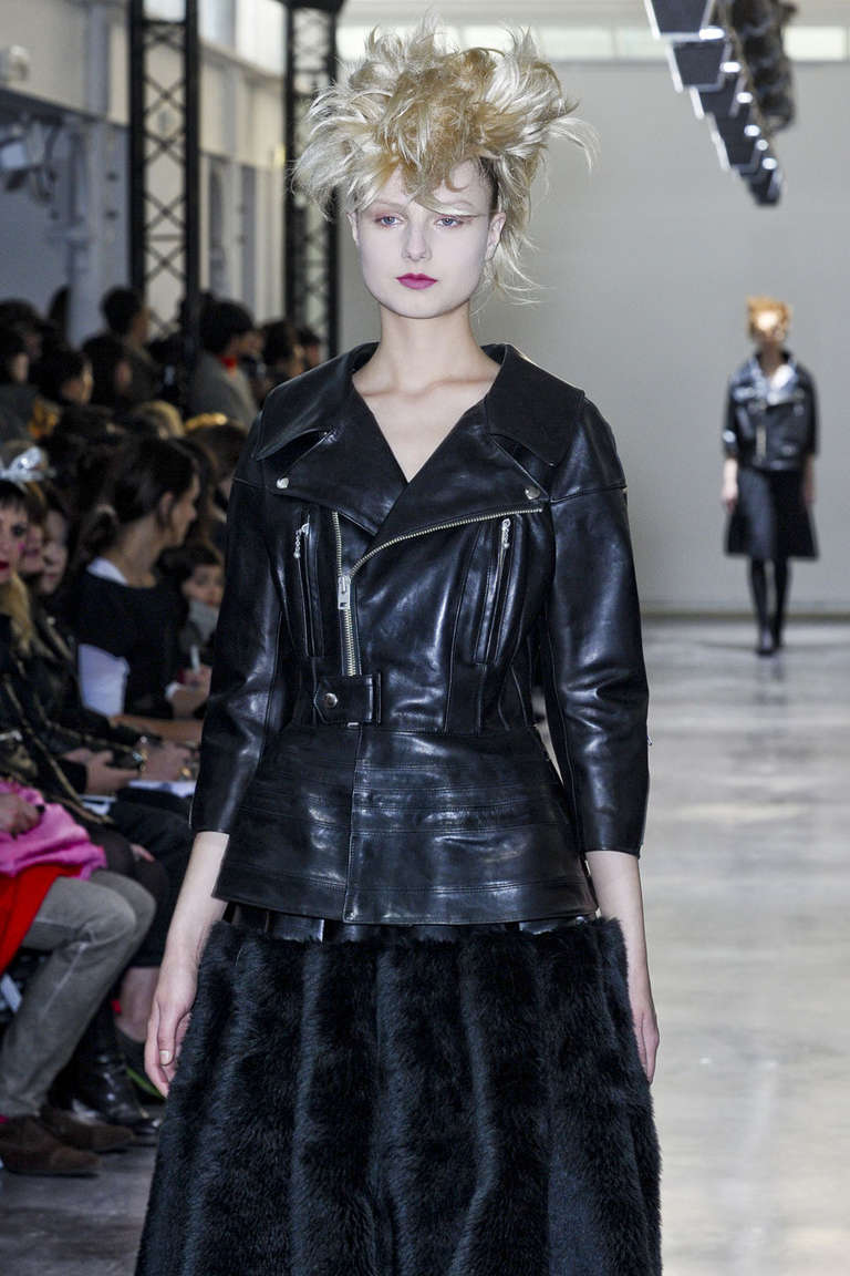 junya watanabe leather jacket