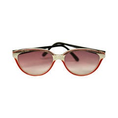 1980's ANNE MARIE PERRIS mother of pearl and plastic sunglasses 6