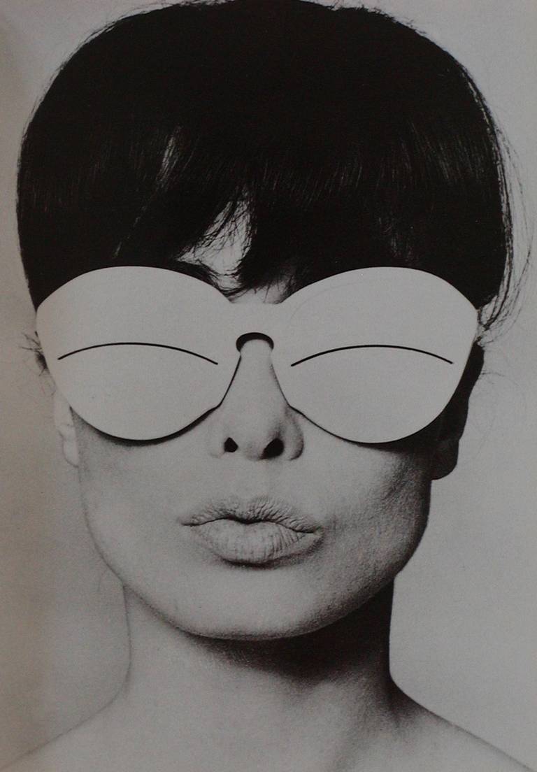 Women's unworn 1965 VERY RARE Iconic André Courrèges Lunette 