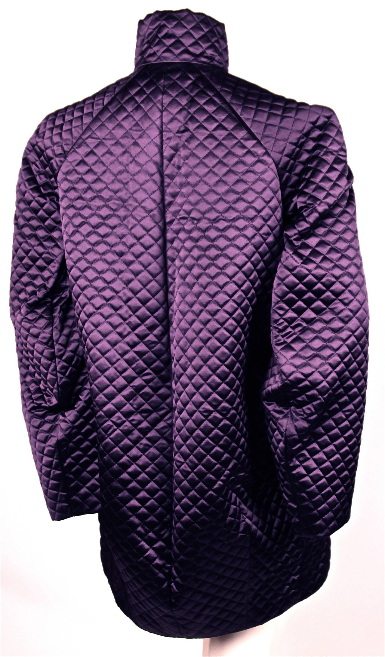 alexander mcqueen purple dress