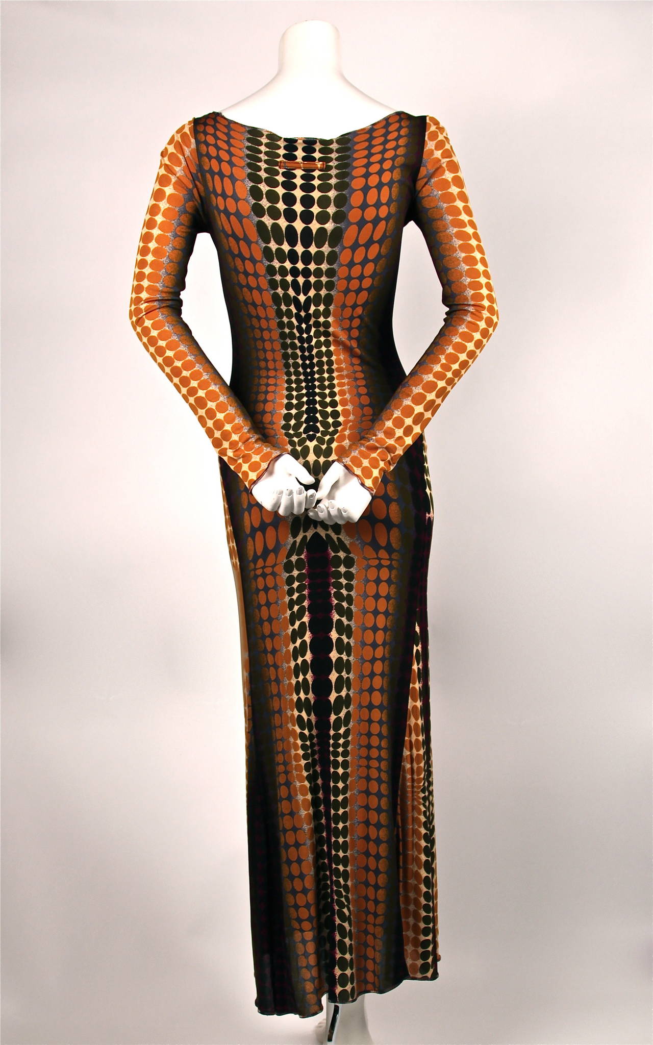 jean paul gaultier cyber dot dress