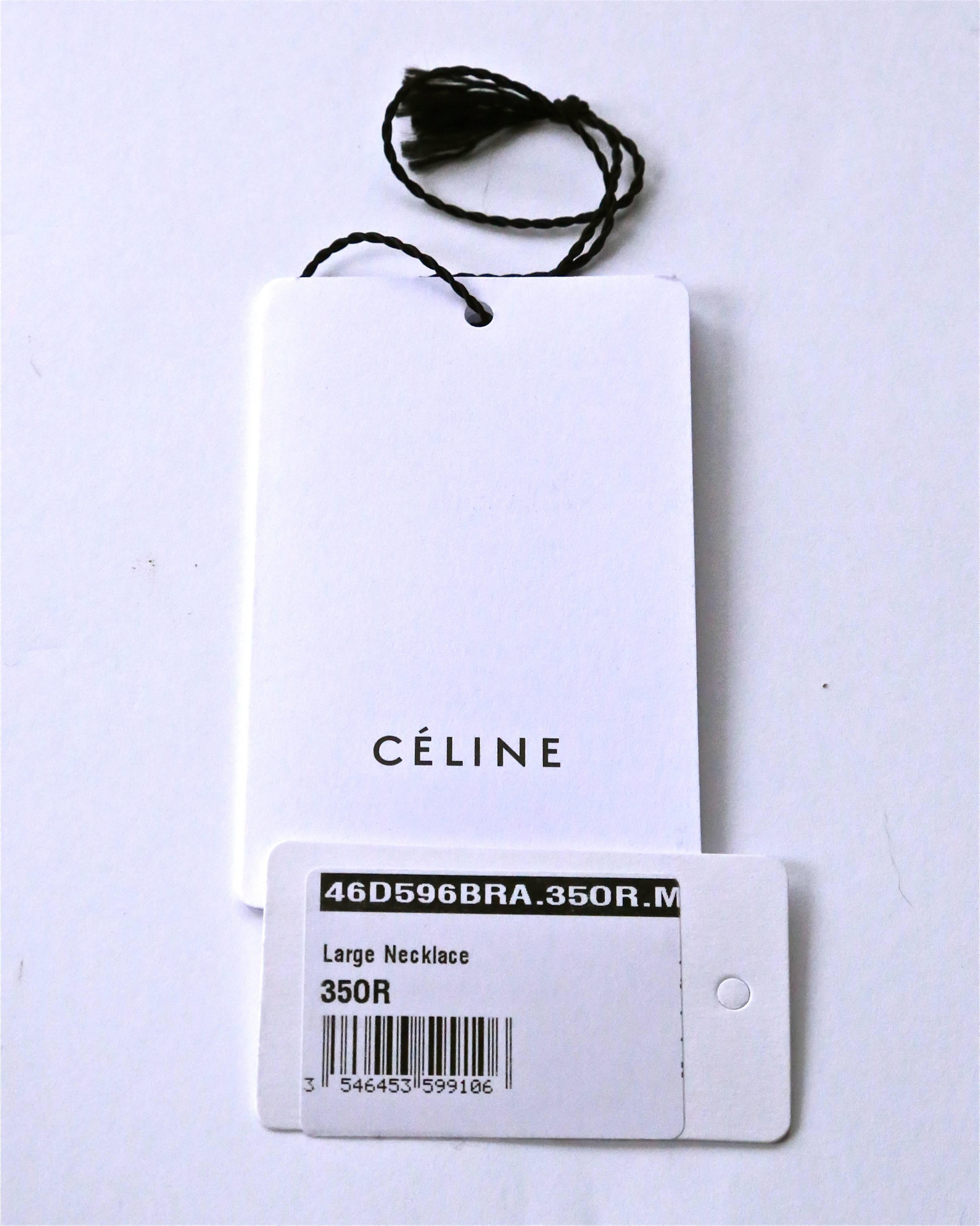 celine knot necklace