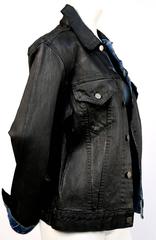 1999 MARTIN MARGIELA artisanal 'painted' denim jacket